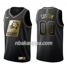 Phoenix Suns Custom Nike Musta Golden Edition Pelipaidat Swingman - Miesten